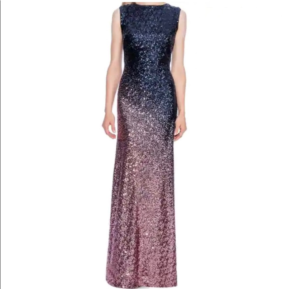 Cachet Ombré Sequin Dress